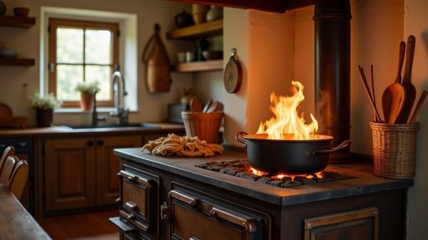 Cuisinières à bois : alliez chaleur et style à votre cuisine