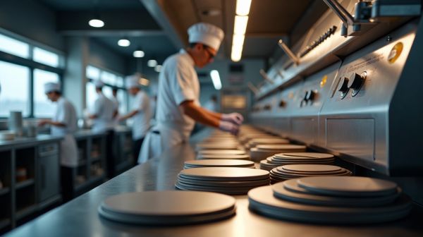 Gaufrier professionnel : plaques, puissance et cadence de production