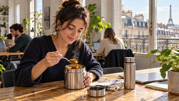 Idées de repas chauds à emporter au bureau sans micro-ondes